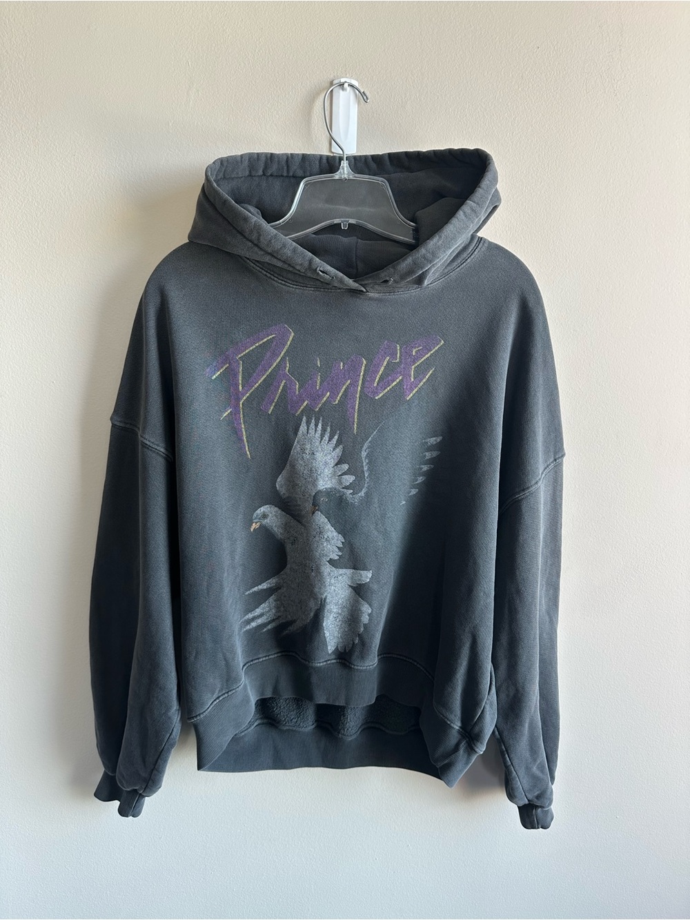 prince world tour oversized hoodie